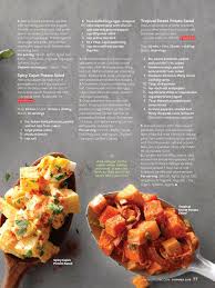 Pass The Potato Salad From Taste Of Home Summer 2018 Read It On The Texture App Unlimited Access Salad With Sweet Potato Stuffed Peppers Spicy Potato Salad