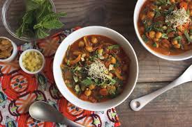 Add in the vegetable stock, chickpeas, tomatoes, tomato paste, cumin, cinnamon, and red pepper flakes, and bring to a simmer. Moroccan Chickpea Stew Tasty Yummies