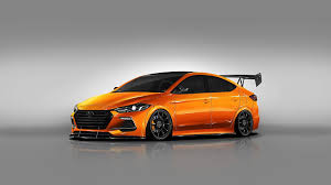 The 2020 hyundai elantra is a compact sedan with a new, continuously variable transmission. Tuned Hyundai Elantra Sport Look Peachy Ahead Of Journey To Sema