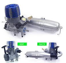 Kyosho Inferno Mp 9 Mp9 2 8 Blue Head Engine Pipe New Ebay