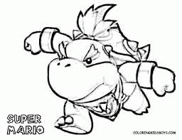 Paper bowser jr coloring pages. Coloring Page Of Bowser Junior Coloring Home