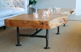 Raw Wood Also Known As Raw Edge Wood Has Been Trending Over The Past Few Years Photos By Linda Raw Wood Furniture Wood Dining Room Table Kitchen Table Wood