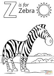Z Is For Zebra Rare Diseases Such As Fabry Disease Zoo Coloring Pages Zebra Coloring Pages Alphabet Coloring Pages
