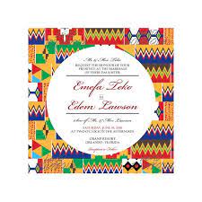 Zig Zag Digital File Wedding Invitation Wedding Stationery Custom Design Illustration Pattern Traditional Invitation Traditional Wedding Invitations African Wedding Theme