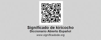 Últimas noticias de la ciudad de la plata, argentina y el mundo. Kiricocho Diccionario Abierto De Espanol