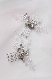 Small Hair Comb One Comb Pins Bridesmaid Hair Pins Bridal Hair Etsy In 2021 Small Hair Comb Bride Hair Clips Bridesmaid Hair Pins
