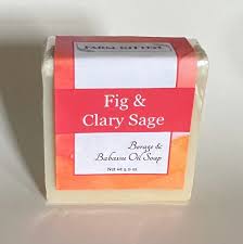 Fig & Clary Sage Vegan Borage and Babassu Oil Soap