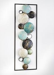 Wanddeko Aus Metall Wandbild Metallbild Wandschmuck Wandobjekt Bilder Bild Deko Mirror Wall Art Metal Wall Art Diy Wall Art