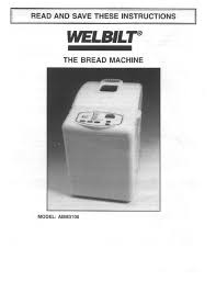User manuals, guides and specifications for your welbilt abm3500 bread maker. Abm3100 Manualzz