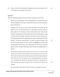 Icse Class 9 Sample Paper 2020 English Language Aglasem Schools