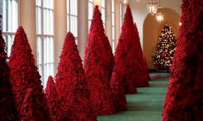 Maybe you would like to learn more about one of these? Seeing Red Why Melania Trump S Crimson Christmas Trees Are So Jarring Melania Trump The Guardian