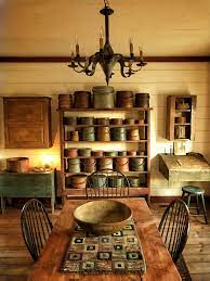 Dining Room Peace Manor Primitive Dining Rooms Primitive Homes Rustic Dining Room