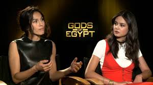 The makers of gods of egypt apologized for showcasing a predominantly white cast amid criticism over lack of diversity in a film based on egyptian mythology. Gods Of Egypt Elodie Yung Hathor Courtney Eaton Zaya Exclusive Interview Screenslam Youtube