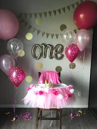 First Birthday Party Birthday Decorations Baby First Birthday Girls Birthday Party Themes