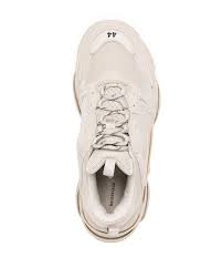 Buy and sell authentic balenciaga triple s clear sole navy shoes 541624w09o14107 and thousands of other balenciaga sneakers with price data and release dates. Balenciaga Synthetic Triple S Clear Sole Sneaker In White For Men Save 39 Lyst