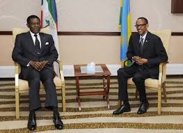 Teodoro obiang nguema mbasogo is an equatoguinean politician and former military officer who has served as the 2nd president of equatorial g. Bilateral Meeting With President Kagame And President Teodoro Obiang Nguema Mbasogo Therwandan