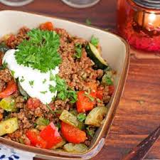 Mexican Ground Beef Zucchini Skillet Recipe Yummly Recipe Ground Beef Ground Beef Recipes Beef Recipes