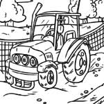 Viele zeichnungen zum ausdrucken für kinder. Ausmalbilder Traktor Malvorlagen Traktoren Kostenlos Ausmalen