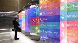 concept or hospital interactive wall インテリアデザイン 探索