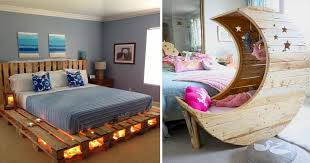 To make a full size bed frame out of pallets. 16 Wooden Pallet Bed Frame Ideas To Make Your Bedroom More Stylish Than Ever Small Joys