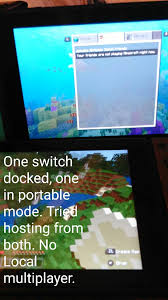 Minecraft on the nintendo switch console is a multiplayer game by default. Mcpe 34846 Can T Connect To Another Switch Multiplayer World Jira