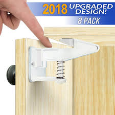 There are many options on the market to choose from, that will help you with baby proofing. Cabinet Locks Child Safety Latches Easy Install Baby Proof Kitchen Drawers Cabinets Closets 8 Pack White Baby Proofing Baby Proof Cabinets Cabinet Locks