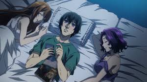 Anime characters sleeping on gifs. Iori Can T Able To Sleep Grand Blue Episode 10 Youtube