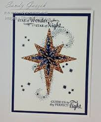 This A2 Card Features The Star Of Light Stamp Set And Coordinating Starlight Thinlits From Stampin Up Star Cards Cards Stamped Cards