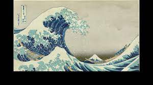 dj krush beyond raging waves 波 絵 アートのアイデア アジアのアート