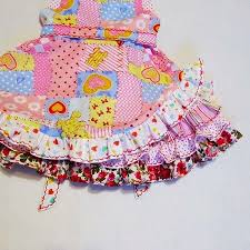 You'll find pajamas, shorts, tops, dresses, and even some cute slippers to stitch for your special kiddo. Dress Frills Girls Toddler Baby Girl S Pdf Sewing Pattern Upper And Lower Skirt To Fit 1