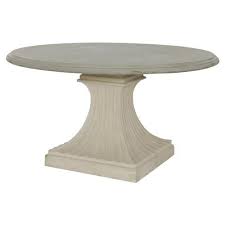 Pat French Concrete Column Pedestal Base Outdoor Dining Table In 2020 Dining Table Concrete Outdoor Furniture Outdoor Dining Table