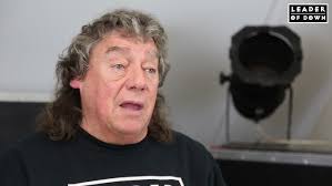 Dennis Stratton working with Leader of Down