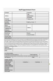 Free 52 Sample Appointment Forms In Pdf Ms Word