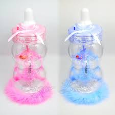 Baby Shower Table Centerpiece Jumbo Bottle Favors Boy Girl Gifts Decorations Greeting Cards Party Supply Home Garden