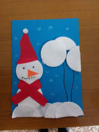Schneemann Aus Wattepads Basteln Weihnachten Basteln Bastelideen Kinder