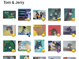 The image is of tom pointing the goons in the direction of jerry's cousin (shown below). Tom And Jerry The Cartoon Sticker Pack Telegram Stickers Library