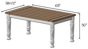 Here is a list of the things i used to build this table: Diy Farmhouse Table Free Plans Rogue Engineer