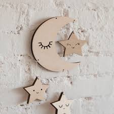 Focus on the baby shower cake and party food, and know the party activities don't have to be the usual baby shower games such as bingo and name the baby… sometimes it's fun to get crafty!. Nordic Style Wooden Kids Baby Room Decoration Ornaments Cute Moon Star Wall Hangings Diy Crafts Children Living Room Home Decor Wind Chimes Hanging Decorations Aliexpress