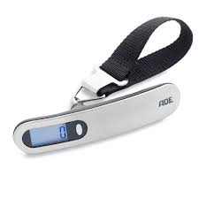 ADE Ben Digital Luggage Scale KW 1600 Electrical Luggage scale made of  Stainless Steel and Plastic