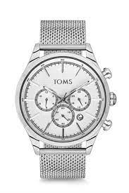 toms tm1833 954 a erkek kol saati stilmeydani toms erkek saat gumus