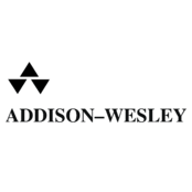 Addison Wesley Logo Black and White