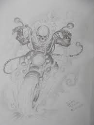 Ghost Rider Pencil By Juliano Pereira On Deviantart Ghost Rider Tattoo Ghost Rider Drawing Ghost Rider