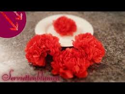 heute gibt es eine einfache anleitung fur 39 s machen von diesen realitatsgetreuen blumen ich finde sie pas servietten blumen serviettenblumen blumen basteln