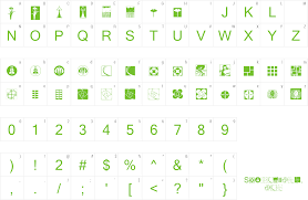 Just click to download button. Download Free Font Arts Crafts Dingbats