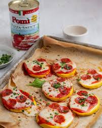 Broil until cheese is melted, about 1 minute. Emirates Snack Foods Is It Acceptable To Eat Pizza Every Day Of The Week One Of Our Favorite Snacks These Delicious Mini Zucchini Tomato Pizza Bites Are Made From