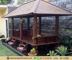 Harga Gazebo Kayu Kelapa Murah Kayu Kelapa Di Kenal Kuat Dan Awet Di Segala Cuaca Dan Iklim Sangat Cocok Digunakan Untuk Fur Rumah Kebun Gazebo Pondok Kebun