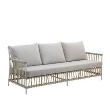Start with the fabric, choose your favorite fabric from leather, faux leather, linen, microfiber, velvet sofas or other materials. 3 Sitzer Outdoor Sofa In Weiss Caya