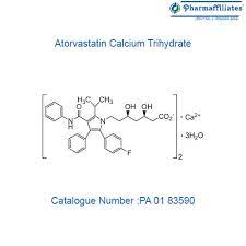Cas No 344423 98 9 Product Name Atorvastatin Calcium Trihydrate Pharmaffiliates Atorvastatin Calcium Cas