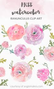 Download Free Girly Graphics And Watercolor Clip Art Angie Makes
