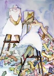 王咪：“90后”女孩用画笔释放小情绪|版画|天津美术网-天津美术界 ...